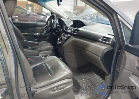 2011 Honda Odyssey Ex-L from USA, damaged, VIN 5FNRL5H67BB100735